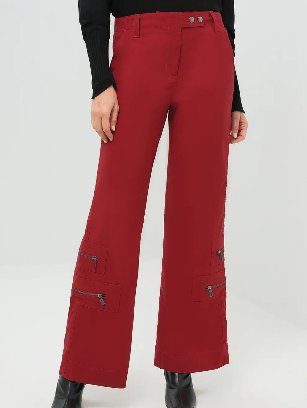Anatomie Women's Large Madonna Cargo Pants Travel Stretch NWT